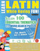 Learn Latin While Having Fun! - For Adults: Easy to Advanced - Study 100 Essential Thematics with Word Search Puzzles - Vol.1 by Linguas Classics