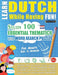 Learn Dutch While Having Fun! - For Adults: Easy to Advanced - Study 100 Essential Thematics with Word Search Puzzles - Vol.1 by Linguas Classics