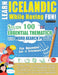 Learn Icelandic While Having Fun! - For Beginners: Easy to Intermediate - Study 100 Essential Thematics with Word Search Puzzles - Vol.1 by Linguas Classics