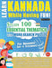 Learn Kannada While Having Fun! - For Beginners: Easy to Intermediate - Study 100 Essential Thematics with Word Search Puzzles - Vol.1 by Linguas Classics