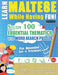 Learn Maltese While Having Fun! - For Beginners: Easy to Intermediate - Study 100 Essential Thematics with Word Search Puzzles - Vol.1 by Linguas Classics