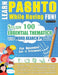Learn Pashto While Having Fun! - For Beginners: Easy to Intermediate - Study 100 Essential Thematics with Word Search Puzzles - Vol.1 by Linguas Classics