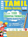 Learn Tamil While Having Fun! - For Beginners: Easy to Intermediate - Study 100 Essential Thematics with Word Search Puzzles - Vol.1 by Linguas Classics
