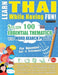 Learn Thai While Having Fun! - For Beginners: Easy to Intermediate - Study 100 Essential Thematics with Word Search Puzzles - Vol.1 by Linguas Classics