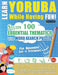 Learn Yoruba While Having Fun! - For Beginners: Easy to Intermediate - Study 100 Essential Thematics with Word Search Puzzles - Vol.1 by Linguas Classics