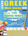 Learn Greek While Having Fun! - Advanced: Intermediate to Practiced - Study 100 Essential Thematics with Word Search Puzzles - Vol.1 by Linguas Classics