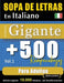 Sopa de Letras En Italiano Formato Gigante: 500 Rompecabezas Para Adultos - Vol.1 - Delta Classics - Edición Gigante - 10.000 Palabras - ¡Un Desafío E by Delta Classics