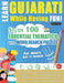 Learn Gujarati While Having Fun! - For Adults: Easy to Advanced - Study 100 Essential Thematics with Word Search Puzzles - Vol.1 by Linguas Classics