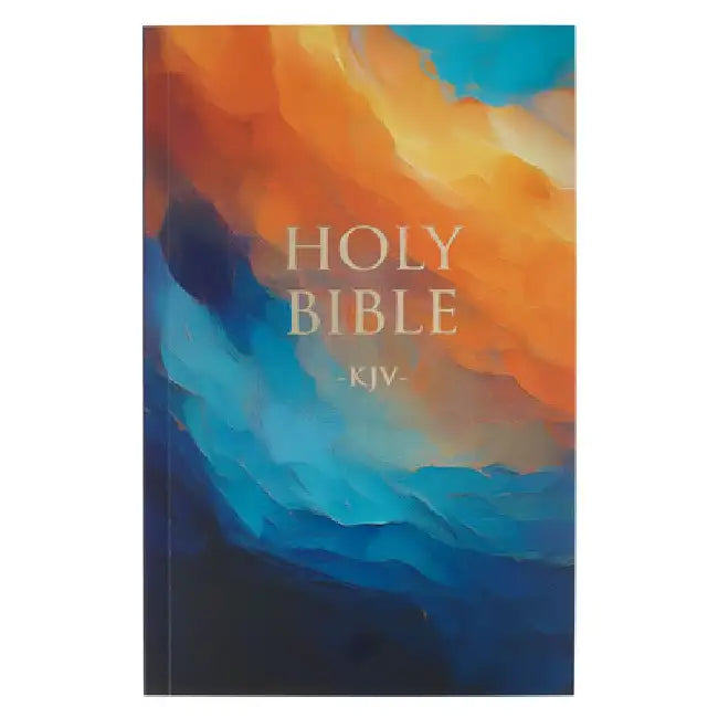 KJV Bible Outreach Softcover, Multi-Color Art by Christian Art Gifts