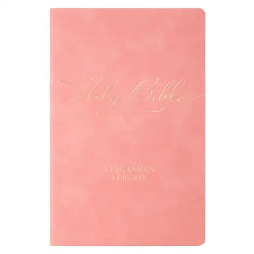 KJV Bible Gift Faux Leather, Pink by Christian Art Gifts