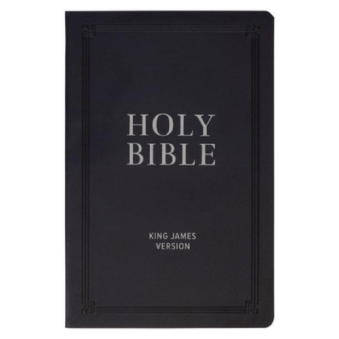 KJV Bible Gift Faux Leather, Black by Christian Art Gifts