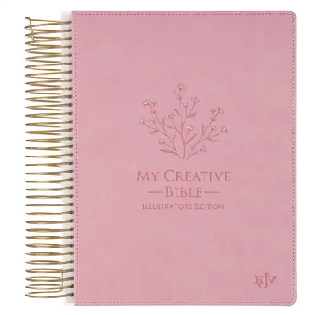 KJV My Creative Bible (Faux Leather Hardcover, Pink) by Christian Art Gifts