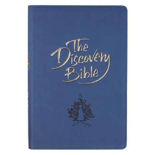 The Discovery Bible: [Blue Faux Leather Deluxe Edition] by Christian Art Gifts