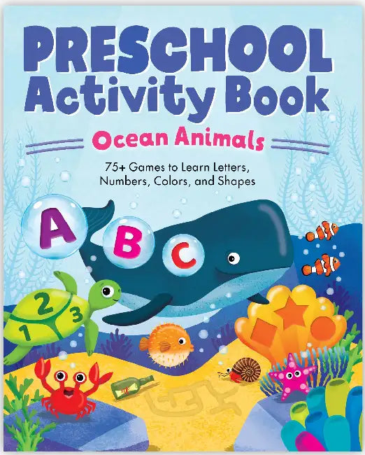Ocean Animals Preschool Activity Book by Kailan Carr