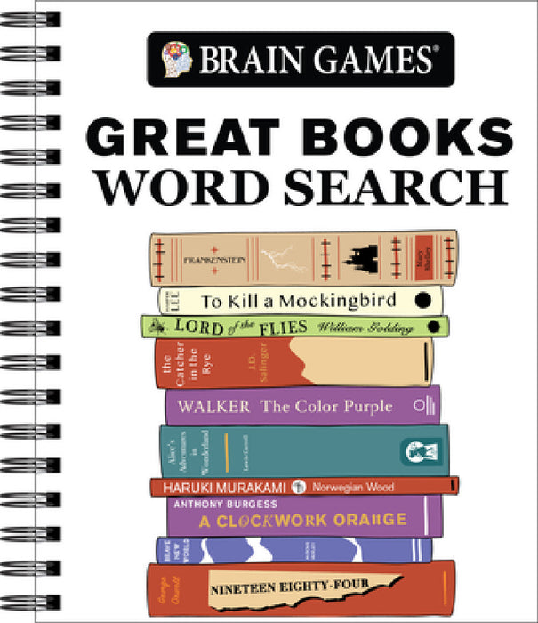 Brain Games - Great Books Word Search by Publications International Ltd, Brain Games