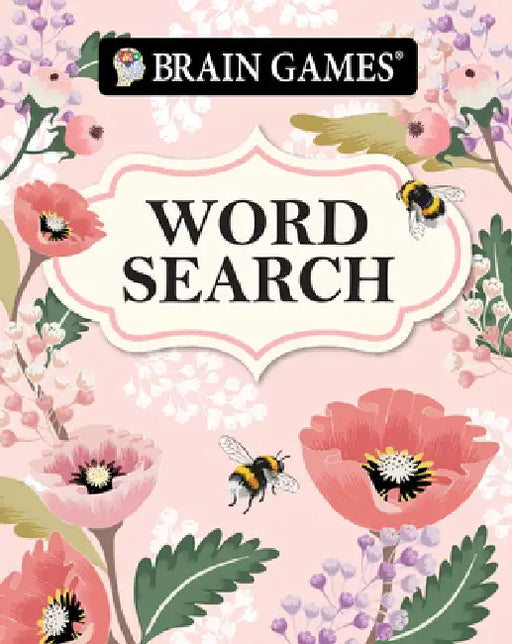 Brain Games - Take-Along - Word Search (Flower Cover) by Publications International Ltd, Brain Games