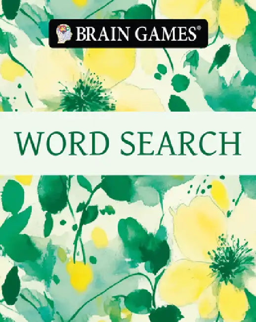 Brain Games - Take-Along - Word Search (Spackle Flower Design) by Publications International Ltd, Brain Games