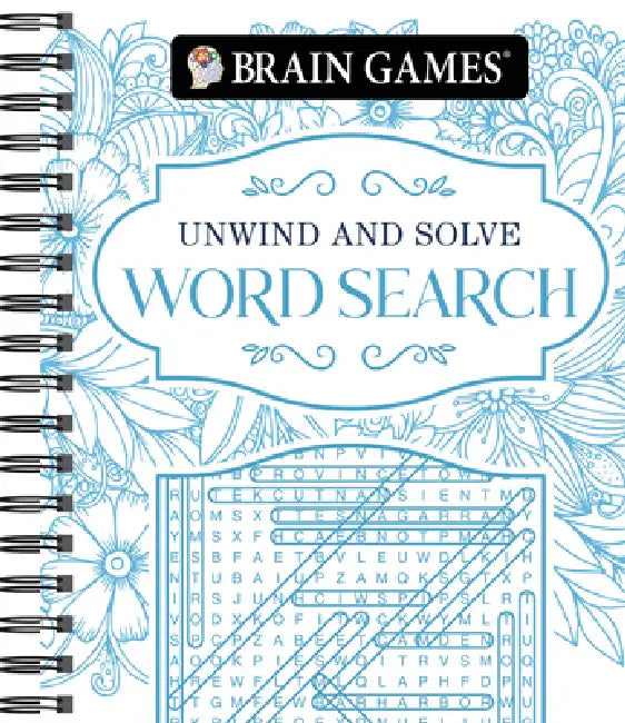 Brain Games - Unwind and Solve: Word Search by Publications International Ltd, Brain Games