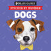 Brain Games - Sticker by Number Compact Edition: Dogs 7x7 Inches Perfect Gift for Dog Lovers, Travel Size Activity Book for Adults & Kids 7+ by Publications International Ltd, New Seasons, Brain Games