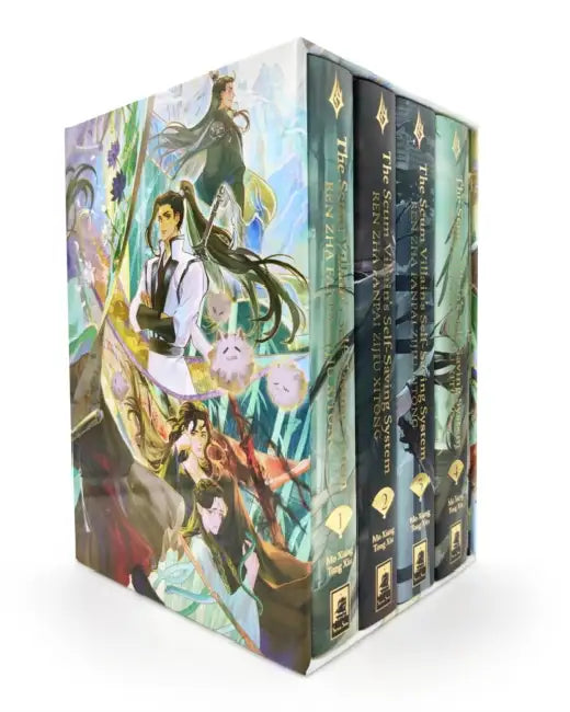 The Scum Villain's Self-Saving System: Ren Zha Fanpai Zijiu Xitong (Deluxe Hardcover Novel) Box Set by Mo Xiang Tong Xiu, Xiao Tong Kong (Velinxi)