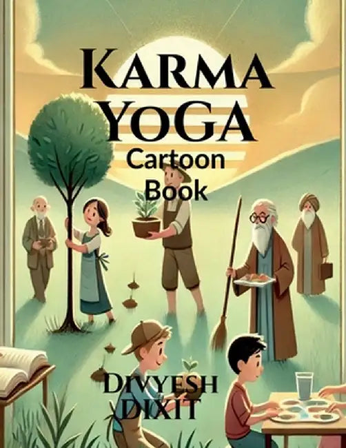 Karma Yoga Cartoon Book by Divyesh Dixit