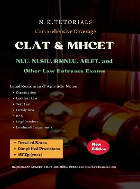 CLAT and MHCET LLB Exams: Clat & Mhcet by Nivesh Kashyap