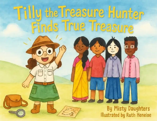 Tilly the Treasure Hunter Finds True Treasure by Misty Daughters