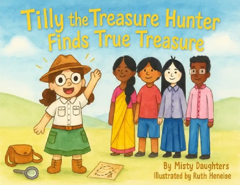 Tilly the Treasure Hunter Finds True Treasure by Misty Daughters