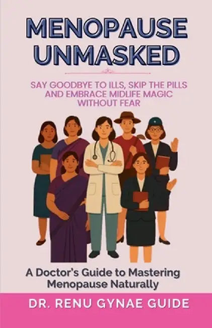 Menopause Unmasked: Say Goodbye to Ills, Skip the Pills, And Embrace Midlife Magic Without Fear by Dr Renu Gynae Guide