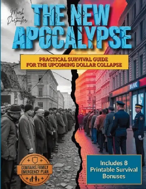 The New Apocalypse: Practical Survival Guide to Protect Your Wealth, Stockpile Essentials & Safeguard Your Family in the Coming Dollar Collapse Contai by Mark Dortmiller