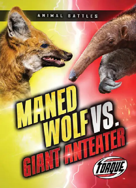 Maned Wolf vs. Giant Anteater by Nathan Sommer