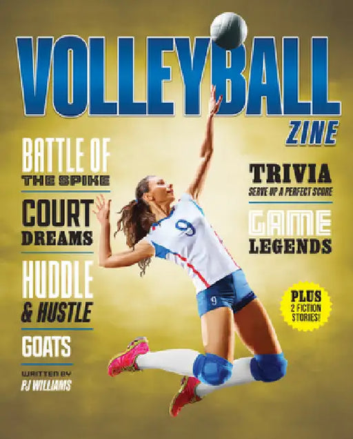 Volleyball Zine by Pj Williams