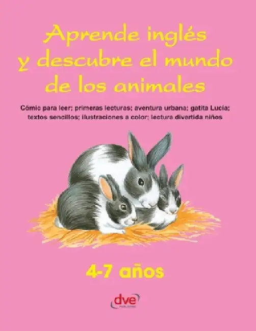 Aprende inglés y descubre el mundo de los animales: Cómic para leer; primeras lecturas; aventura urbana; gatita Lucía; textos sencillos; ilustraciones by Giovanna Mazzoni, Elena Ercole