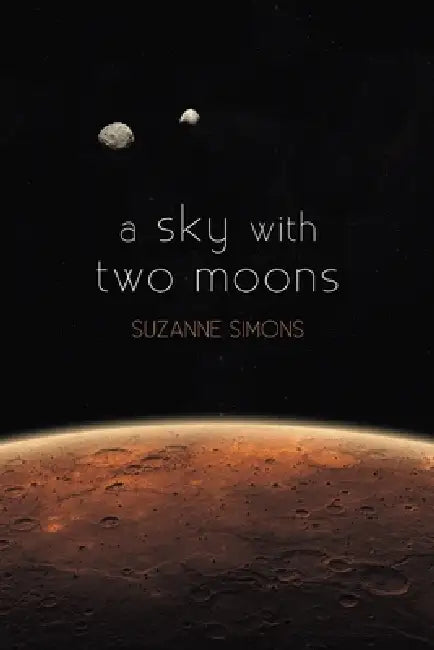 A sky with two moons by Suzanne Simons