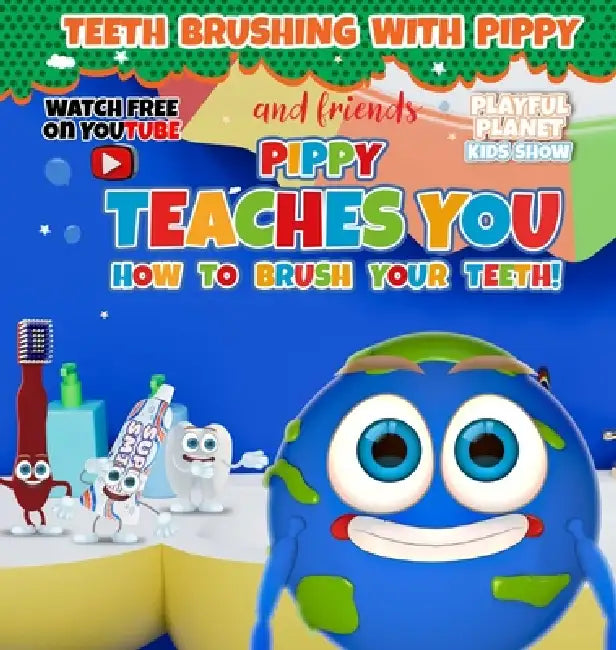 Pippy Teaches You How to Brush Your Teeth! by Fatai Opawoye, Amber Opawoye