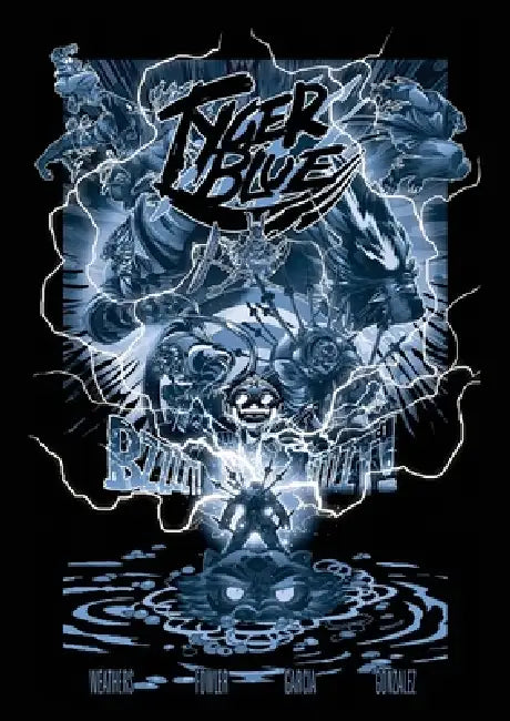Tyger Blue (Variant): Collected Edition (A4) by Matthew Fowler