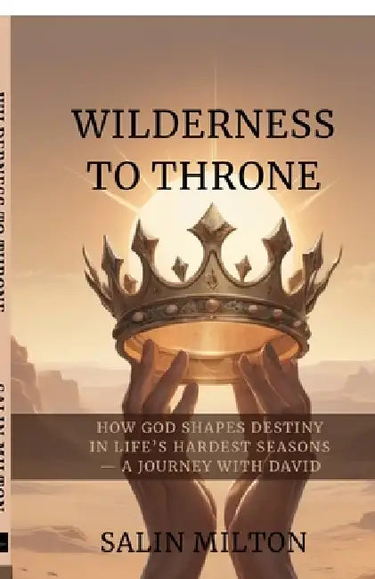 Wilderness to Throne: How God Shapes Destiny in Life's Hardest Seasons -A Journey with David by Salin Milton
