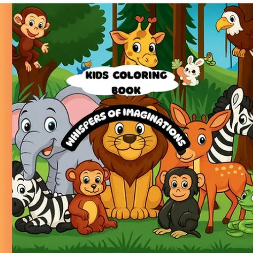 Whispers of Imaginations: Whispers of Imaginations: A Creative Coloring Journey through Nature Fantasy and Fun Design for Kids and Adults by Ravi Varma