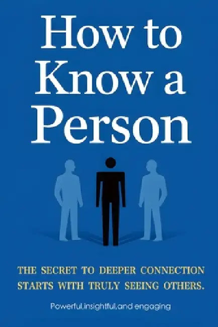 How to Know a Person by Rick Zhang