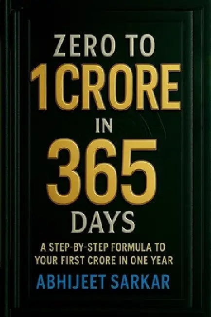 Zero to 1 Crore in 365 Days: A Step-by-Step Formula to Your First Crore in One Year by Abhijeet Sarkar