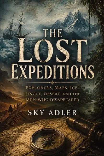 The Lost Expeditions: Explorers, Maps, Ice, Jungle, Desert, and the Men Who Disappeared by Sky Adler, Ai