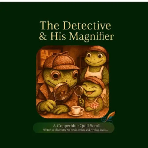 The Detective and His Magnifier: A Cozy Mystery Scroll of Curiosity and Courage by Copperblue Quill