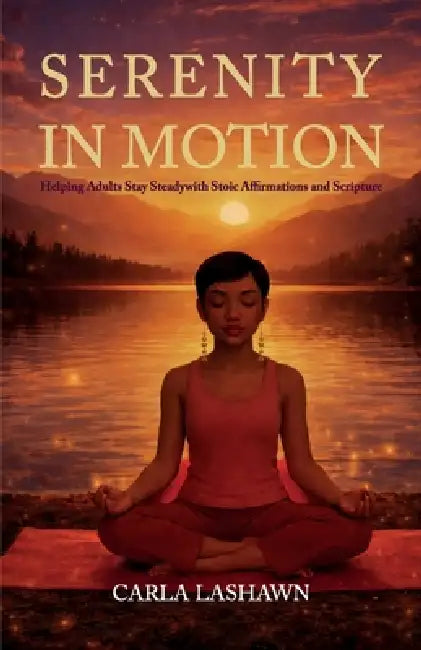 Serenity In Motion, Helping Adults Stay Steady with Stoic Affirmations and Scripture by Carla Lashawn