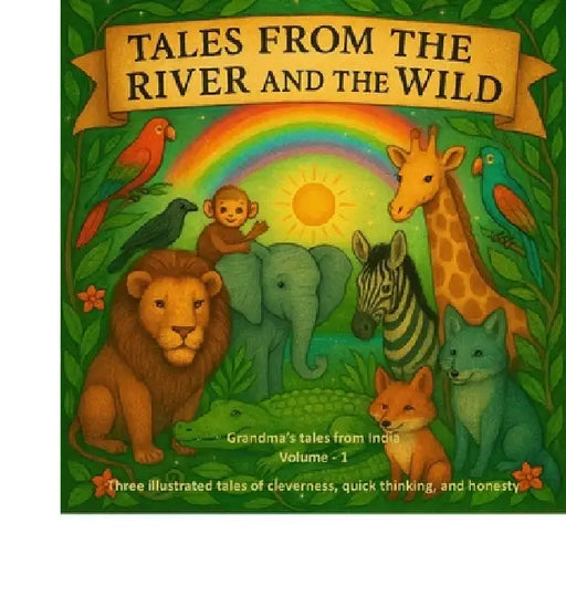 Tales from the River and the Wild: a collection of three illustrated tales of cleverness, quick thinking, and honesty by Ashish Ghatak
