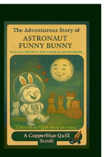 The Adventurous Story of Astronaut Funny Bunny: A Tale of Humility, Moonlight, and Love by Copperblue Quill