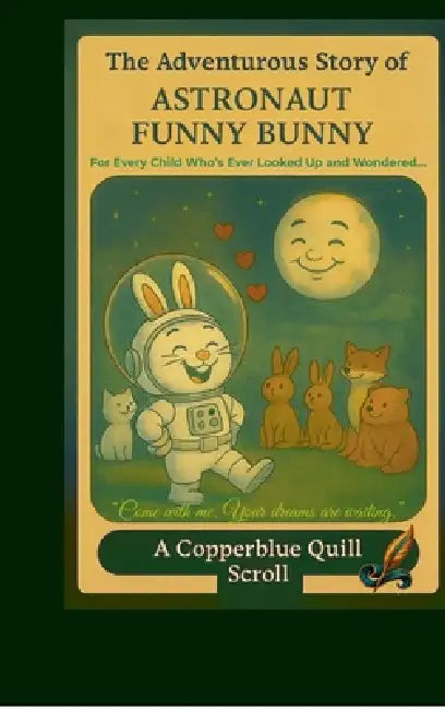 The Adventurous Story of Astronaut Funny Bunny: A Tale of Humility, Moonlight, and Love by Copperblue Quill
