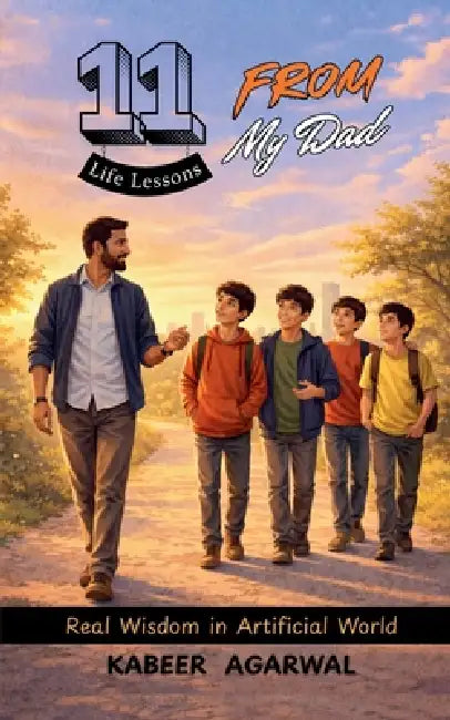 11 Life Lessons From My Dad: Real Wisdom In Artificial World by Kabeer Agarwal