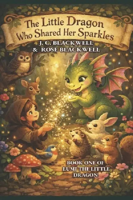 The Little Dragon Who Shared Her Sparkles by Rose Blackwell, J. C. Blackwell