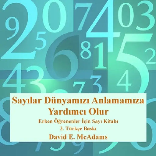 Sayılar Dünyamızı Anlamamıza Yardımcı Olur: Erken Öğrenenler İçin Sayı Kitabı by David E. McAdams