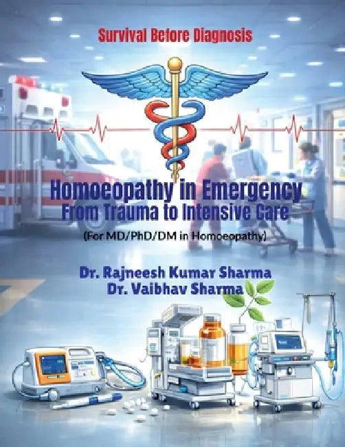 Homoeopathy in Emergency: From Trauma to Intensive Care: Survival Before Diagnosis by Dr Rajneesh Kumar Sharma